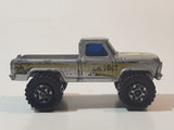 1982 Matchbox 4x4 Mini Pick Up Truck Big Foot #26 Silver Die Cast Toy Car Vehicle