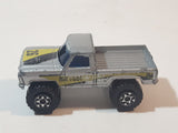 1982 Matchbox 4x4 Mini Pick Up Truck Big Foot #26 Silver Die Cast Toy Car Vehicle