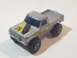 1982 Matchbox 4x4 Mini Pick Up Truck Big Foot #26 Silver Die Cast Toy Car Vehicle