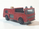 Vintage 1981 Lesney Code Red Snorkel Fire Truck Red Die Cast Toy Car Vehicle Made in England