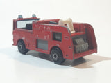Vintage 1981 Lesney Code Red Snorkel Fire Truck Red Die Cast Toy Car Vehicle Made in England