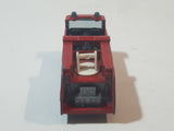 Vintage 1981 Lesney Code Red Snorkel Fire Truck Red Die Cast Toy Car Vehicle Made in England