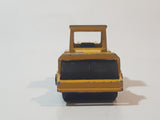 Majorette No. 226 Steam Roller Yellow Die Cast Toy Car Road Construction Equipment Vehicle