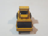 Majorette No. 226 Steam Roller Yellow Die Cast Toy Car Road Construction Equipment Vehicle