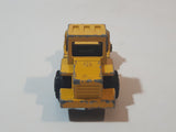 Majorette No. 226 Steam Roller Yellow Die Cast Toy Car Road Construction Equipment Vehicle