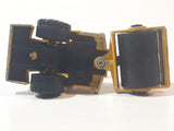 Majorette No. 226 Steam Roller Yellow Die Cast Toy Car Road Construction Equipment Vehicle