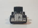 1983 Matchbox Kenworth Semi Truck Bandag Bandit Black Die Cast Toy Car Vehicle Made in Macau