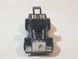 1983 Matchbox Kenworth Semi Truck Bandag Bandit Black Die Cast Toy Car Vehicle Made in Macau