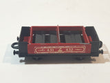 Vintage 1978 Matchbox Lesney SuperFast No. 44 Passenger Coach Red Die Cast Toy Car Vehicle Bottom Portion Only