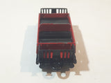 Vintage 1978 Matchbox Lesney SuperFast No. 44 Passenger Coach Red Die Cast Toy Car Vehicle Bottom Portion Only