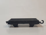 Vintage 1978 Lesney Matchbox Train Flat Car Black Die Cast Toy Car Railway Railroad Vehicle