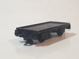 Vintage 1978 Lesney Matchbox Train Flat Car Black Die Cast Toy Car Railway Railroad Vehicle