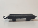 Vintage 1978 Lesney Matchbox Train Flat Car Black Die Cast Toy Car Railway Railroad Vehicle