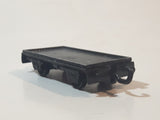Vintage 1978 Lesney Matchbox Train Flat Car Black Die Cast Toy Car Railway Railroad Vehicle