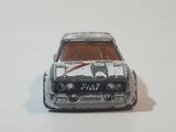 1982 Matchbox Fiat Abarth White 1:53 Scale Die Cast Toy Car Vehicle Made in England