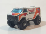 1983 Matchbox 4x4 Chevy Van White Die Cast Toy Car Vehicle Made in Macau