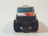 1983 Matchbox 4x4 Chevy Van White Die Cast Toy Car Vehicle Made in Macau