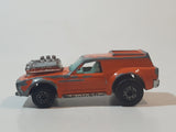 Vintage 1976 Lesney Matchbox Superfast No. 34 Vantastic Orange Die Cast Toy Car Vehicle