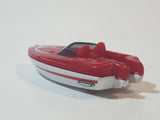 2001 Matchbox Sun Chasers Tower Boat Unit 26 Red and White Die Cast Toy Vehicle