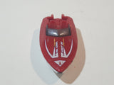 2001 Matchbox Sun Chasers Tower Boat Unit 26 Red and White Die Cast Toy Vehicle
