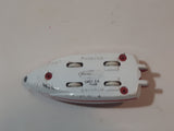 2001 Matchbox Sun Chasers Tower Boat Unit 26 Red and White Die Cast Toy Vehicle