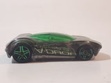 2006 Hot Wheels V-Drop Phastasm Transparent Black Die Cast Toy Car Vehicle