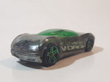 2006 Hot Wheels V-Drop Phastasm Transparent Black Die Cast Toy Car Vehicle