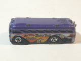 2006 Hot Wheels Urban Surfin' School Bus Purple Die Cast Toy Car Vehicle