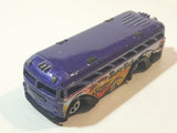 2006 Hot Wheels Urban Surfin' School Bus Purple Die Cast Toy Car Vehicle