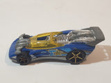 2007 Hot Wheels Track Stars Flathead Fury Blue Die Cast Toy Car Vehicle