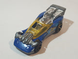 2007 Hot Wheels Track Stars Flathead Fury Blue Die Cast Toy Car Vehicle