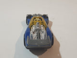 2007 Hot Wheels Track Stars Flathead Fury Blue Die Cast Toy Car Vehicle