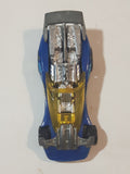 2007 Hot Wheels Track Stars Flathead Fury Blue Die Cast Toy Car Vehicle