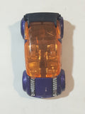 2006 Hot Wheels Drag Race Duel Super Gnat 05 Metallic Purple with Orange Tint Die Cast Toy Car Vehicle
