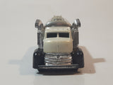 2009 Hot Wheels Fast Gassin Fuel Truck White with Chrome Tank Die Cast Toy Car Vehicle