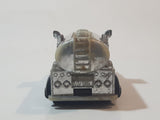 2009 Hot Wheels Fast Gassin Fuel Truck White with Chrome Tank Die Cast Toy Car Vehicle