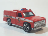 1997 Hot Wheels Fire Fighting Rescue Ranger 51 Red Fire Truck Die Cast Toy Car Vehicle