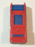1982 Hot Wheels Fire Eater Red Fire Truck Die Cast Toy Car Vehicle - BW - Blue Lights