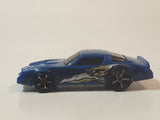 2006 Hot Wheels Terrordactyl Chevrolet Camaro Z28 Blue Die Cast Toy Muscle Car Vehicle