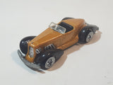 1983 Hot Wheels Auburn 852 Metalflake Gold Die Cast Toy Car Vehicle - WW - Malaysia
