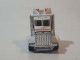 1983 Hot Wheels Long Shot Semi Tractor Truck Rig Pennzoil #1 White Die Cast Car Vehicle