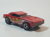 1983 Hot Wheels '67 Camaro Red Die Cast Toy Car Vehicle with Opening Hood