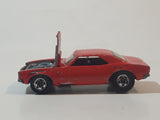 1983 Hot Wheels '67 Camaro Red Die Cast Toy Car Vehicle with Opening Hood