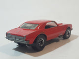 1983 Hot Wheels '67 Camaro Red Die Cast Toy Car Vehicle with Opening Hood