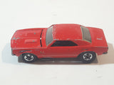1983 Hot Wheels '67 Camaro Red Die Cast Toy Car Vehicle with Opening Hood