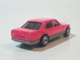 1993 Hot Wheels Mercedes 380 SEL Pink with Red Glitter Die Cast Toy Car Vehicle