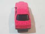 1993 Hot Wheels Mercedes 380 SEL Pink with Red Glitter Die Cast Toy Car Vehicle