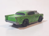 1993 McDonald's Hot Wheels Tattoo Machine Alligator '57 Chevy Lime Green Die Cast Toy Muscle Car Vehicle