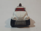 1987 Hot Wheels Baja Bug Volkswagen VW Beetle White Die Cast Toy Car Vehicle