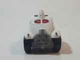 1987 Hot Wheels Baja Bug Volkswagen VW Beetle White Die Cast Toy Car Vehicle